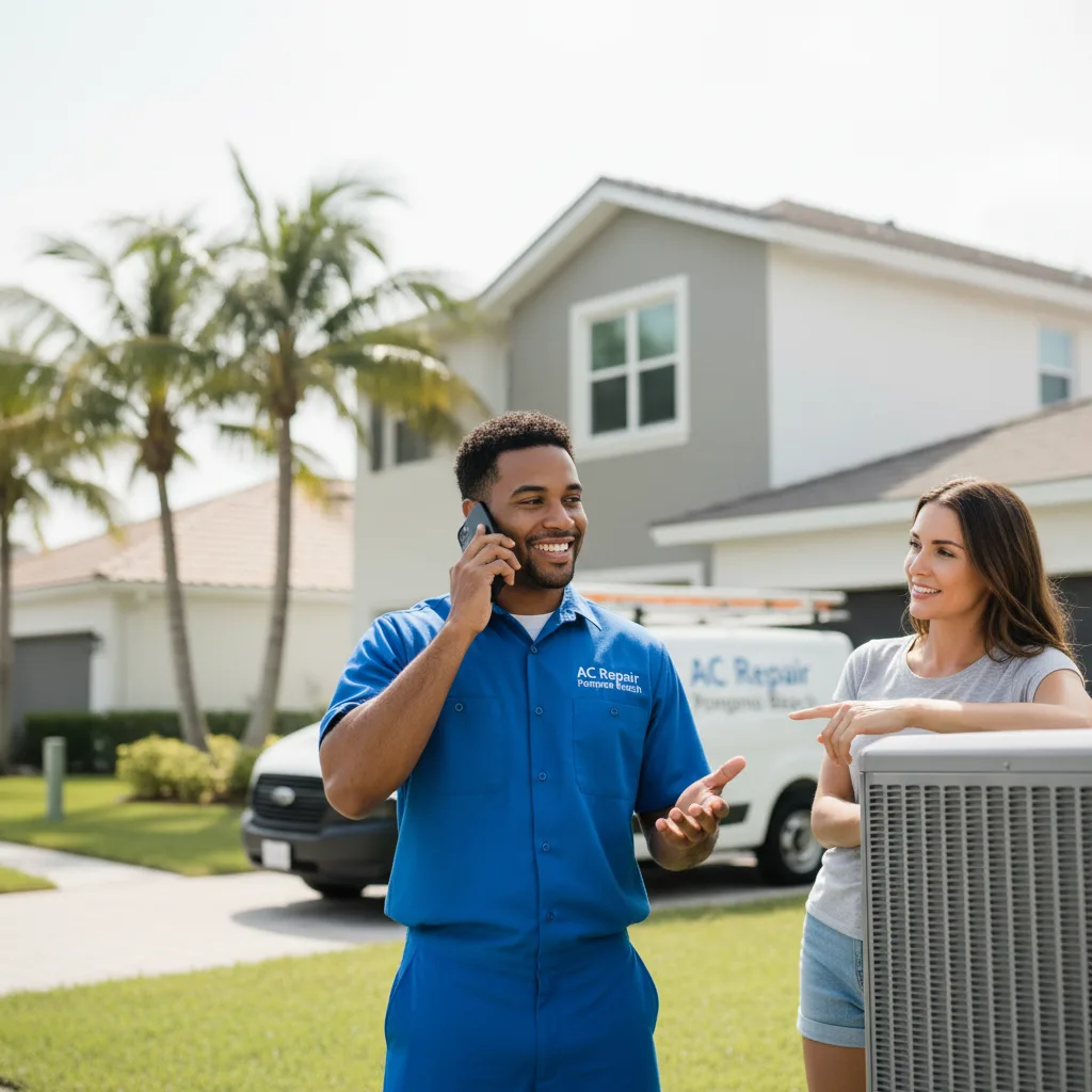 AC Repair Pompano Beach customer support in Olean